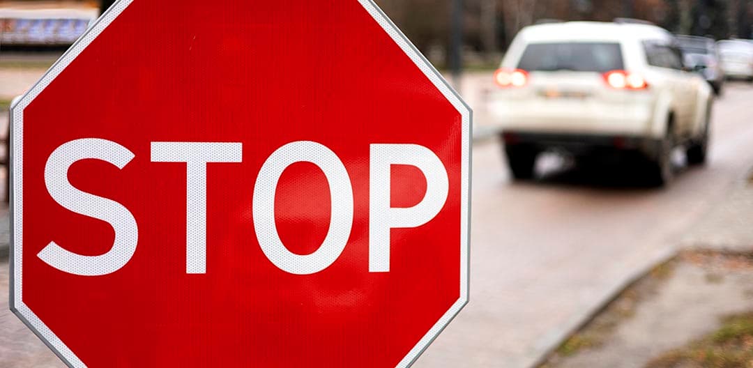 señal de stop